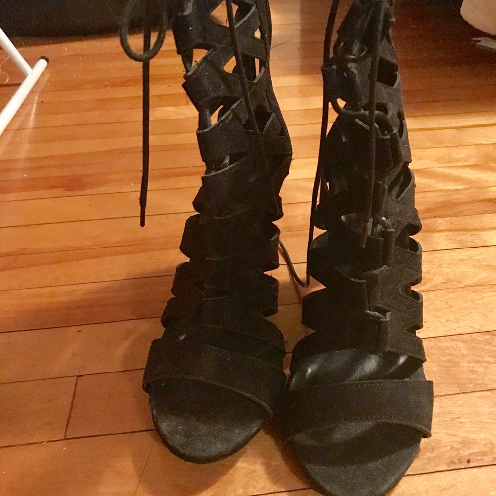 Black heels
